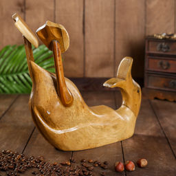 Подставка под бутылку «Классическая уточка», 37×28×13 см, дерево