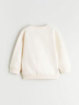 Bisiklet Yaka K?z ?ocuk Sweatshirt