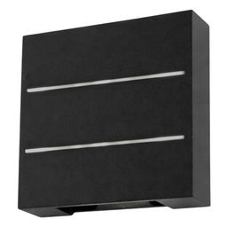 ULU-P31B-4W/4000K IP65 BLACK Светильник светодиодный уличный. Архитектурный накладной. Белый свет (4000K). Корпус черный. TM Uniel