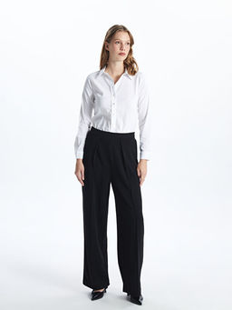 Uzun Kollu Poplin Kad?n G?mlek