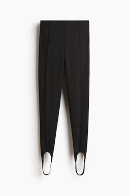 Leggings de estribo con raya