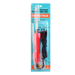 Выжигание. Набор для выжигания по дереву (аппарат с насадками, доски 5 шт)