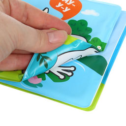 Книжка - игрушка для ванны Крошка Я «Кто как говорит», водная раскраска, от 4 мес.