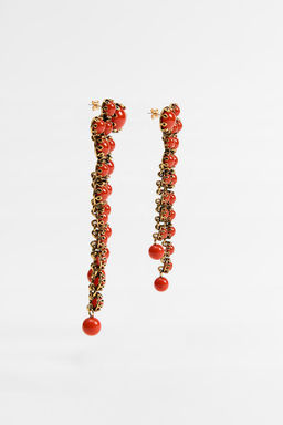 RESIN STONE EARRINGS - Zara фото 3