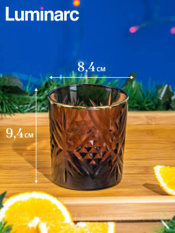 Стакан низкий ЗАЛЬЦБУРГ ЛИЛАК ГОЛД 2шт 300мл