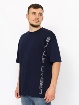 CRB wear/CWSM 60311-41 Футболка мужская,темно-синий/Ex.Cherubino  фото 2