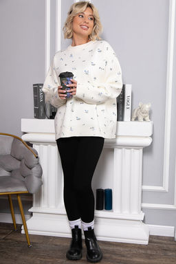 Лосины в рубчик утепленные - Lt collection фото 26