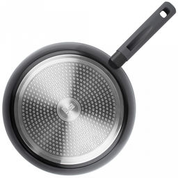 Сковорода с антипригарным покрытием д26см Accent h7см, s2мм, дно д18,7см, s3,3мм, глубокая, кованный алюминий, бакелитовая ручка, TalleR (Китай) Подходит для всех видов плит, включая индукционную. - Домашняя мода фото 3