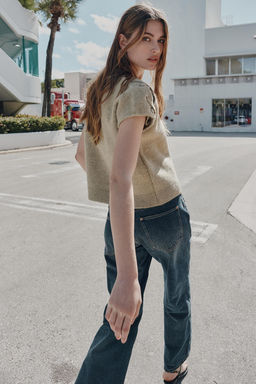 JUMPER WITH SHOULDER DETAIL - Zara фото 15