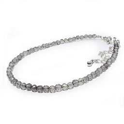 Браслет Шпинель с алмазной огранкой под Лабрадор 3мм