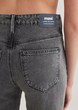 Victoria Classic Denim Koyu Gri Jean Pantolon - Mavi фото 8