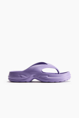 Chancletas de suela gruesa