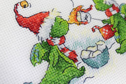 Набор для вышивания М.П.Студия М-755 Заходи на огонёк 9 х 13 см