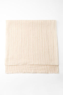 STRIPED 100% LINEN SCARF - Zara фото 4