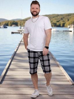 Шорты Прадо, трикотаж - Малина фото 31