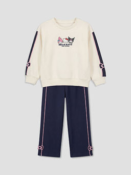 Hello Kitty Lisansl? K?z ?ocuk E?ofman Tak?m?