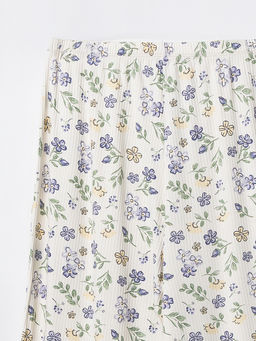 Комплект домашний женский фиолетовый с цветочным принтом - Mark formelle фото 8