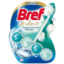 БРЕФ чист.блок д/унитаза 3х50гр ДЕЛЮКС Пленительный Жасмин