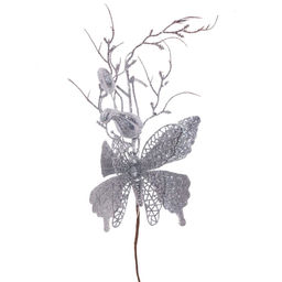 Изделие декоративное "Бабочка", L15 W7 H40 см, 4в.