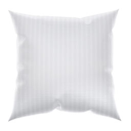 Наволочка 70х70см "Облако", с клапаном-запахом, страйп-сатин, полоса 1х1см 135г/м2, хлопок 100%, упаковка ПП 22х30см, "Домашняя мода" (Россия)