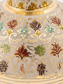 Ваза 8 №В3275/13/1 (TAJ WORK WHITE COLOUR) - Ганг фото 5