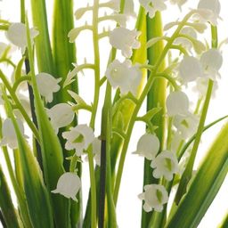 Цветок искусственный "Ландыш", L15 W15 H36 см