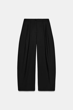 WIDE-LEG PLEATED TROUSERS ZW COLLECTION - Zara фото 10