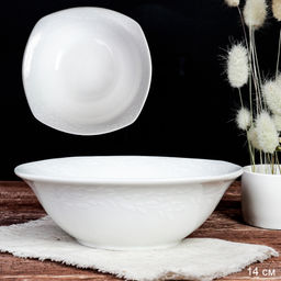 Салатник 14 см Willow White / DM9733 /уп 24/