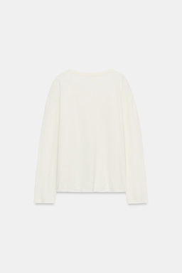 RUSTIC HENLEY T-SHIRT - Zara фото 7