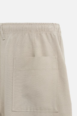 REGULAR FIT JOGGER WAIST TROUSERS - Zara фото 9