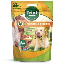 Пикантные сосиски из курицы для собак, 70г