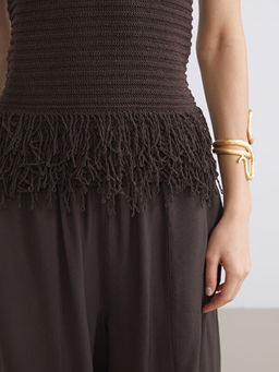 Bisiklet Yaka Kad?n Triko S?veter