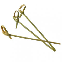Шпажки бамбук 9 см "Узелок"