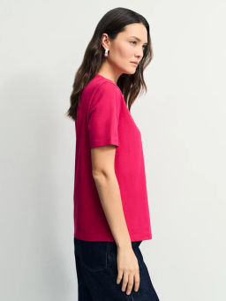 Базовая футболка из хлопка / Zarina  фото 5