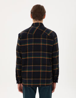 Lacivert Oversize Uzun Kollu Oduncu G_mlek - Pierre cardin фото 5