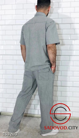Мужской летний брючный костюм
