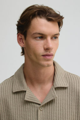 Camisa resort gofrada Loose Fit - H&m фото 5