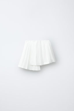FALDA PLISADA ASIM?TRICA PENN  / Blanco - Zara фото 2