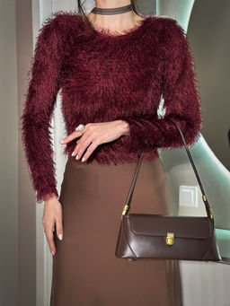 Джемпер Пэшн (бордовый) - Nadi bordo фото 4