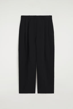 PANTAL?N WIDE LEG FLUIDO RELAXED FIT