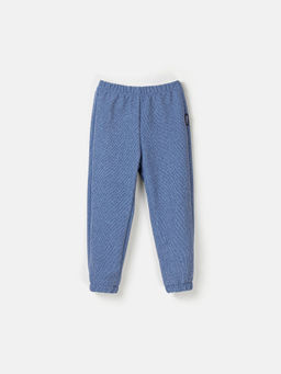 Джоггеры Деним из фактурного флиса