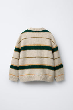 STRIPED KNIT SWEATER