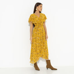 Платье на запах, Счастье влюбленности (желтый) - Charutti фото 2