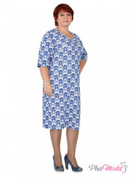 Платье Модель №174 размеры 50-76 - Plusmoda фото 5