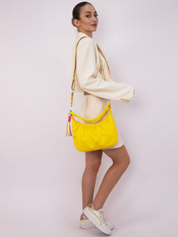 LACCOMA сумка Долорес-ЛЦ802-желтый эко кожа хлопок