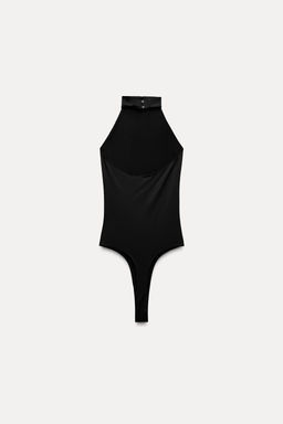 OPEN BACK HALTER BODYSUIT - Zara фото 7