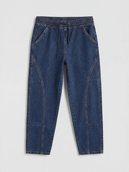 Baggy Fit Erkek ?ocuk Jean Pantolon