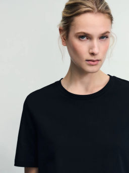 Базовая футболка из хлопка / Zarina фото 7