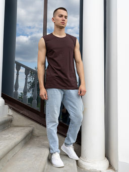 Майка муж.арт.104-13,коричневая - Binita фото 2