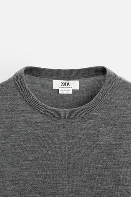 100% WOOL KNIT T-SHIRT - LIMITED EDITION - Zara фото 17
